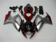 GSXR 600 / 750 K6 2006-2007 Motorrad Verkleidungen - Rot Silber GSXR 600 / 750 K6 2006-2007 Motorrad Verkleidungen - Rot Silber