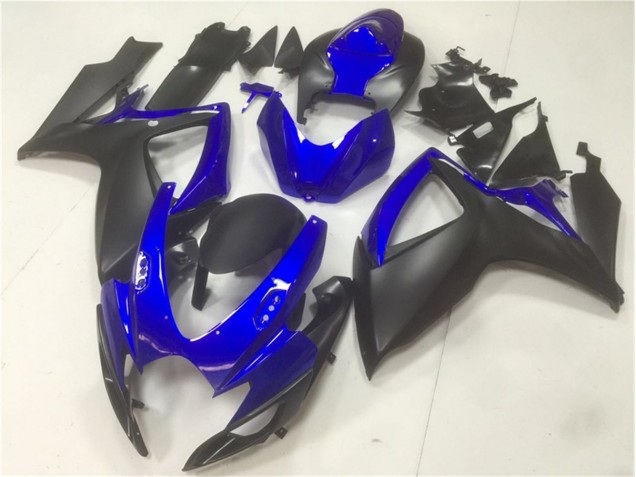 GSXR 600 / 750 K6 2006-2007 Motorrad Verkleidungen - Schwarz Blau GSXR 600 / 750 K6 2006-2007 Motorrad Verkleidungen - Schwarz Blau