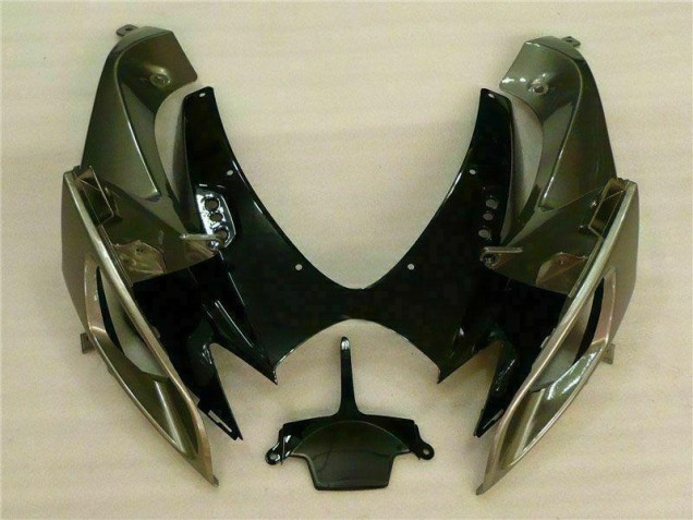 GSXR 600 / 750 K6 2006-2007 Motorrad Verkleidungen - Schwarz Grau GSXR 600 / 750 K6 2006-2007 Motorrad Verkleidungen - Schwarz Grau