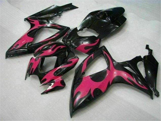 GSXR 600 / 750 K6 2006-2007 Motorrad Verkleidungen - Schwarz GSXR 600 / 750 K6 2006-2007 Motorrad Verkleidungen - Schwarz