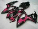 GSXR 600 / 750 K6 2006-2007 Motorrad Verkleidungen - Schwarz GSXR 600 / 750 K6 2006-2007 Motorrad Verkleidungen - Schwarz