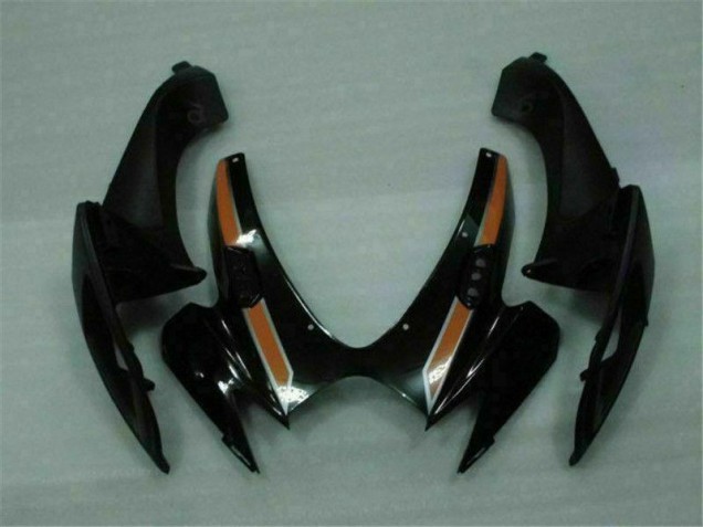 GSXR 600 / 750 K6 2006-2007 Motorrad Verkleidungen - Schwarz Orange
