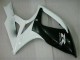 GSXR 600 / 750 K6 2006-2007 Motorrad Verkleidungen - Schwarz Weiß GSXR 600 / 750 K6 2006-2007 Motorrad Verkleidungen - Schwarz Weiß