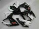 GSXR 600 / 750 K6 2006-2007 Motorrad Verkleidungen - Weiß Schwarz