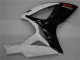 GSXR 600 / 750 K6 2006-2007 Motorrad Verkleidungen - Weiß Schwarz