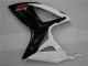 GSXR 600 / 750 K6 2006-2007 Motorrad Verkleidungen - Weiß Schwarz