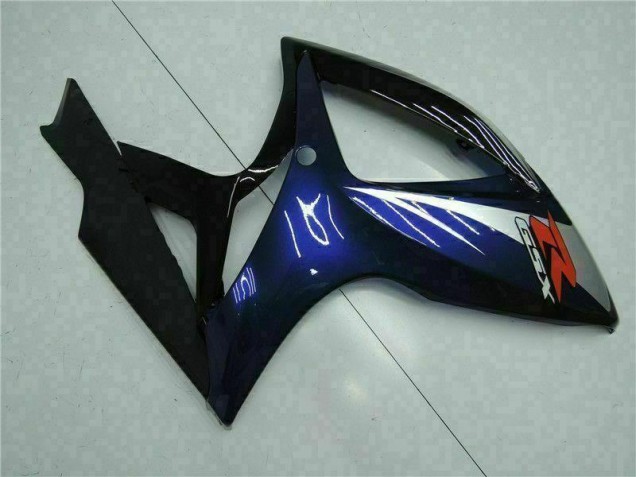 GSXR 600 / 750 K6 2006-2007 Motorrad Vollverkleidung - Schwarz Blau GSXR 600 / 750 K6 2006-2007 Motorrad Vollverkleidung - Schwarz Blau