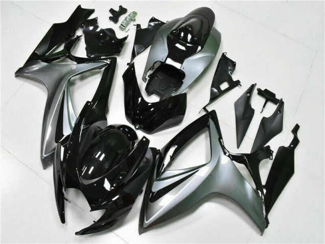 GSXR 600 / 750 K6 2006-2007 Motorrad Vollverkleidung - Schwarz GSXR 600 / 750 K6 2006-2007 Motorrad Vollverkleidung - Schwarz