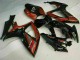 GSXR 600 / 750 K6 2006-2007 Motorrad Vollverkleidung - Schwarz Rot GSXR 600 / 750 K6 2006-2007 Motorrad Vollverkleidung - Schwarz Rot