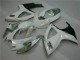 GSXR 600 / 750 K6 2006-2007 Motorrad Vollverkleidung - Weiß Silber GSXR 600 / 750 K6 2006-2007 Motorrad Vollverkleidung - Weiß Silber