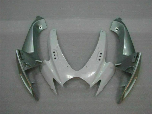 GSXR 600 / 750 K6 2006-2007 Motorrad Vollverkleidung - Weiß Silber GSXR 600 / 750 K6 2006-2007 Motorrad Vollverkleidung - Weiß Silber