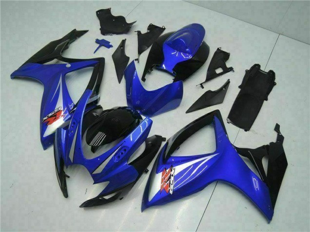 GSXR 600 / 750 K6 2006-2007 MotorradVerkleidungen Plastik Kits - Blau GSXR 600 / 750 K6 2006-2007 MotorradVerkleidungen Plastik Kits - Blau