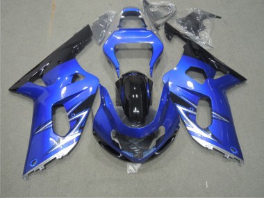 GSXR 600 K1 K2 K3 2001-2003 Motorrad Verkleidungen - Blau