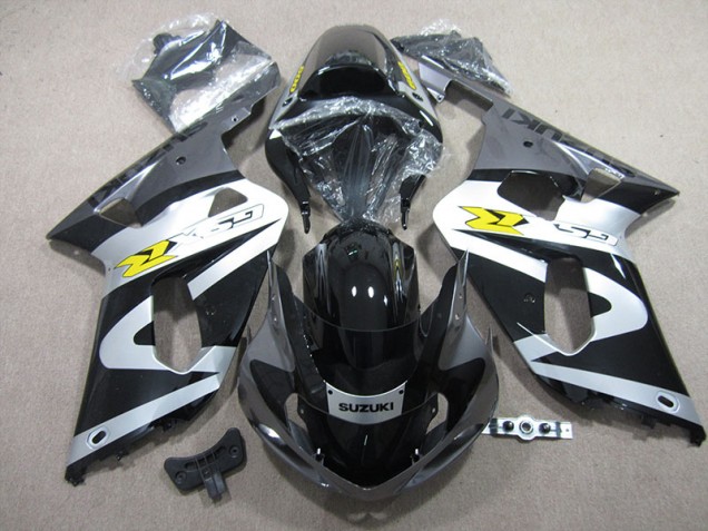 GSXR 600 K1 K2 K3 2001-2003 Motorrad Verkleidungen - Schwarz Weiß GSXR 600 K1 K2 K3 2001-2003 Motorrad Verkleidungen - Schwarz Weiß