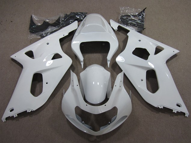 GSXR 600 K1 K2 K3 2001-2003 Motorrad Verkleidungen - Weiß GSXR 600 K1 K2 K3 2001-2003 Motorrad Verkleidungen - Weiß