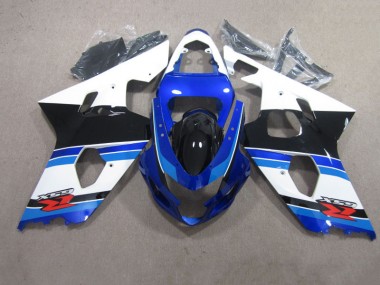 GSXR 600 K4 2004-2005 Motorrad Verkleidungen - Blau Weiß
