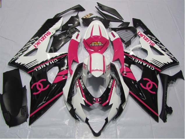 GSXR 600 K6 2006-2007 Motorrad Verkleidungen - Rosa Chanel GSXR 600 K6 2006-2007 Motorrad Verkleidungen - Rosa Chanel