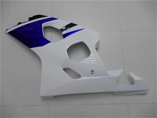 Suzuki GSXR 600/750 Motorrad Verkleidung 2004-2005 - Weiss Blau Schwarz