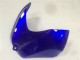 Suzuki GSXR 600/750 Motorrad Verkleidung 2006-2007 - Blau Matt Schwarz