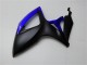 Suzuki GSXR 600/750 Motorrad Verkleidung 2006-2007 - Blau Matt Schwarz