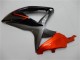 Suzuki GSXR 600/750 Motorrad Verkleidung 2008-2010 - Orange Grau Glanzendes Schwarz