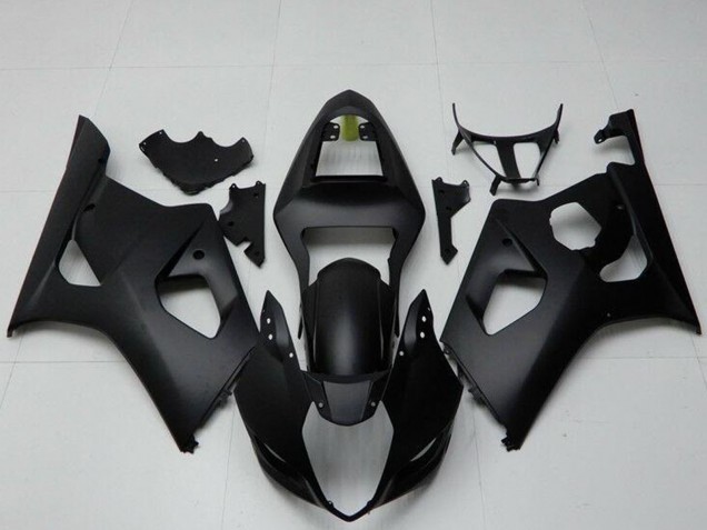 Suzuki GSXR 1000 Motorrad Verkleidung 2003-2004 - Matt Schwarz
