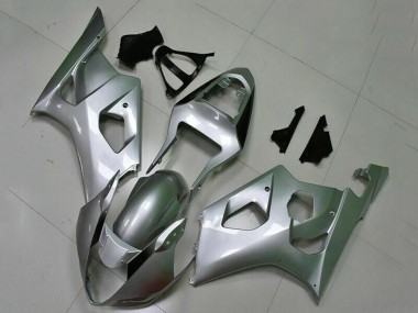 Suzuki GSXR 1000 Motorrad Verkleidung 2003-2004 - Silber