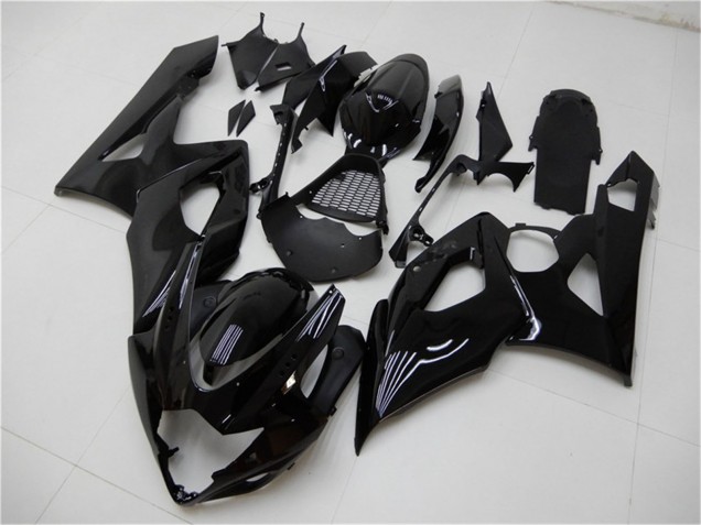 Suzuki GSXR 1000 Motorrad Verkleidung Kit 2005-2006 - Glanzendes Schwarz