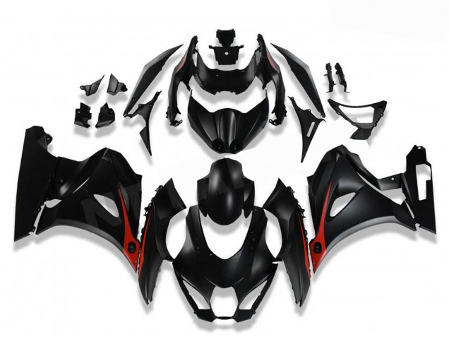 Suzuki GSXR 1000 Motorrad Verkleidung 2017-2024 - Schwarz Rot