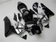 Honda CBR600RR Motorrad Verkleidung 2003-2004 - Silber Glanzendes Schwarz Streifen