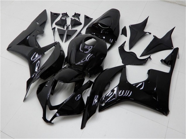 Honda CBR600RR Motorrad Verkleidung 2007-2008 - Glanzendes Schwarz