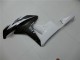 Honda CBR600RR Motorrad Verkleidung 2007-2008 - Weiss Glanzendes Schwarz
