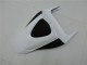 Honda CBR600RR Motorrad Verkleidung 2007-2008 - Weiss Glanzendes Schwarz