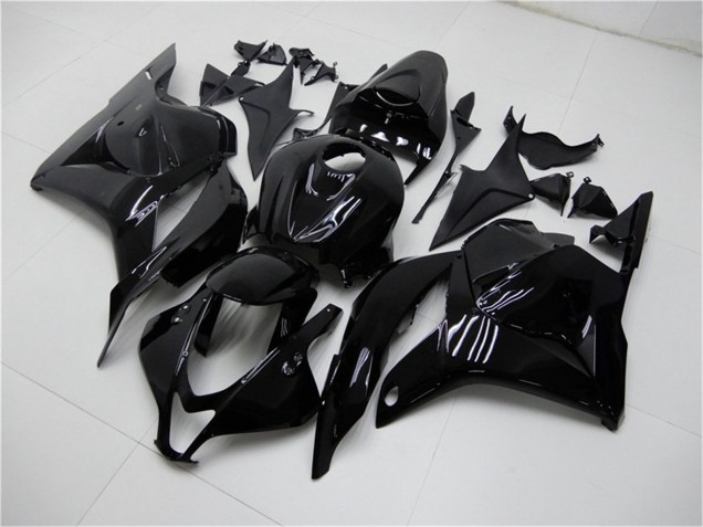 Honda CBR600RR Motorrad Verkleidung Kit 2009-2012 - Glanzendes Schwarz