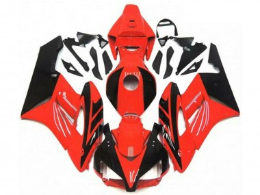 Honda CBR1000RR Motorrad Verkleidung 2004-2005 - Rot Glanzendes Schwarz