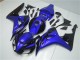 Honda CBR1000RR Motorrad Verkleidung Kit 2006-2007 - Blau Glanzendes Schwarz