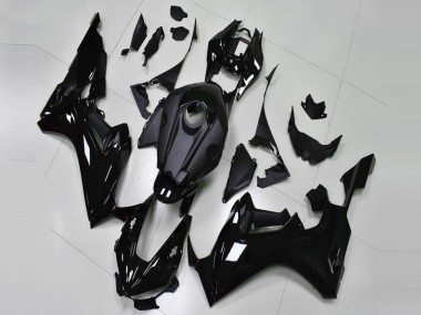 Honda CBR1000RR Motorrad Verkleidung 2017-2023 - Glanzendes Schwarz Matt Schwarz