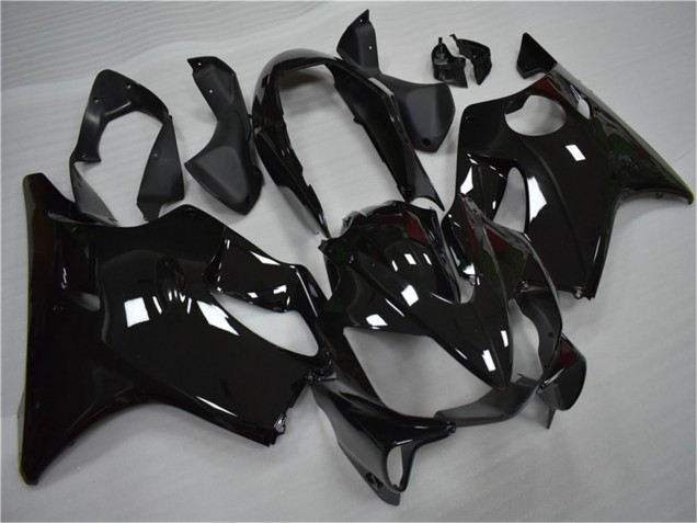 Honda CBR600 F4i Motorrad Verkleidung Kit 2004-2007 - Glanzendes Schwarz