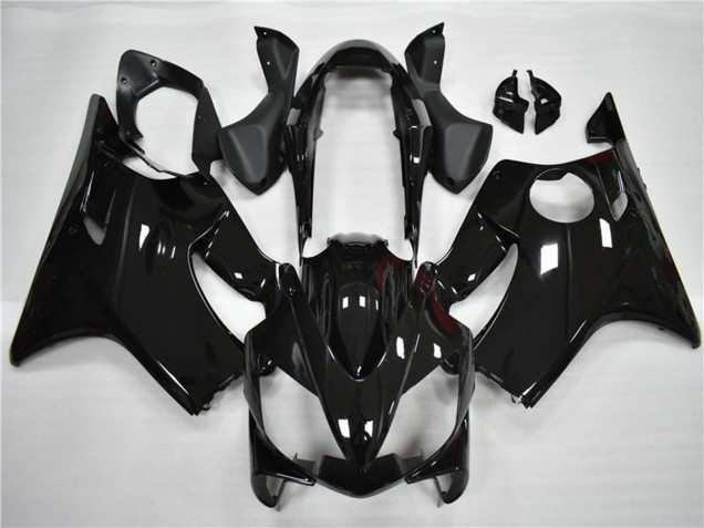 Honda CBR600 F4i Motorrad Verkleidung Kit 2004-2007 - Glanzendes Schwarz