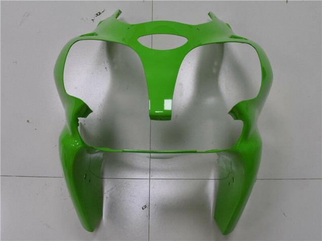 Kawasaki ZX6R Motorrad Verkleidung 2000-2002 - Grun Schwarz