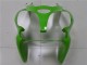 Kawasaki ZX6R Motorrad Verkleidung 2000-2002 - Grun Schwarz