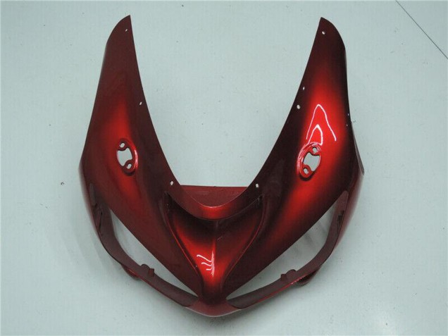 Kawasaki ZX6R Motorrad Verkleidung 2005-2006 - Bonbon Rot