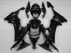 Kawasaki ZX10R Motorrad Verkleidung 2008-2010 - Glanzendes Schwarz