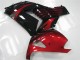 Kawasaki ZX14R ZZR1400 Motorrad Verkleidung 2006-2011 - Rot Schwarz
