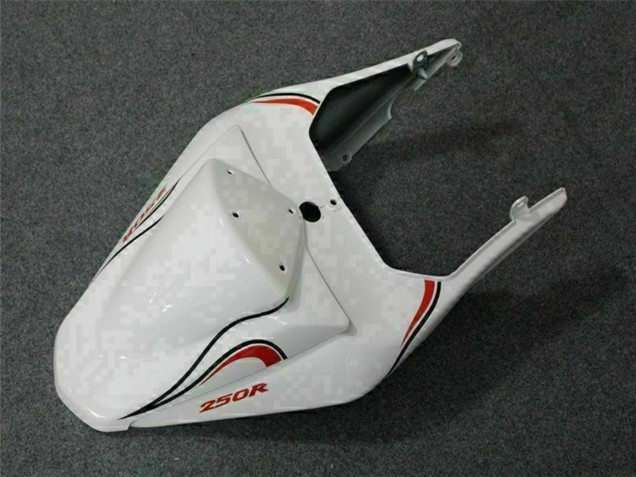 Kawasaki EX250 Motorrad Verkleidung 2008-2012 - Weiss Rot