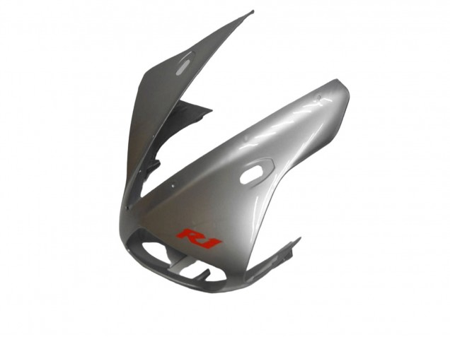 Yamaha YZF R1 Motorrad Verkleidung 2002-2003 - Silber Matt Schwarz