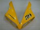 Yamaha YZF R1 Motorrad Verkleidung 2004-2006 - Gelb Glanzendes Schwarz Dunlop 50