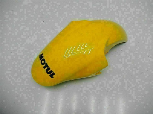 Yamaha YZF R6 Motorrad Verkleidung 1998-2002 - Gelb Blau Weiss Kamel Motul