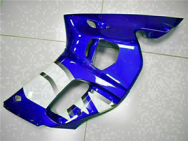 Yamaha YZF R6 Motorrad Verkleidung 1998-2002 - Blau Weiss