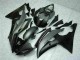 Yamaha YZF R6 Motorrad Verkleidung 2008-2016 - Grau Matt Schwarz